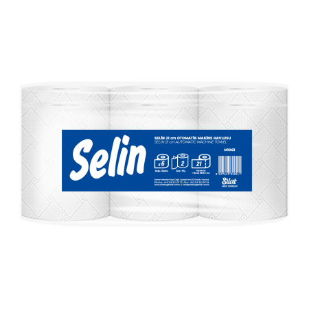 SELİN 21 cm OTOMATİK MAKİNE HAVLUSU (6 kg)