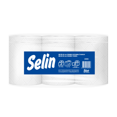 SELİN 25 cm JUMBO FOTOSELLİ HAVLU (6 KG)
