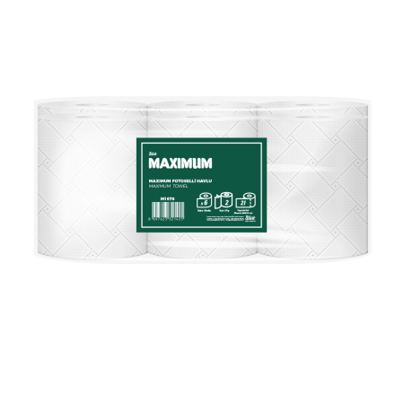 MAXIMUM İÇTEN ÇEKMELİ HAVLU (2,5 KG)